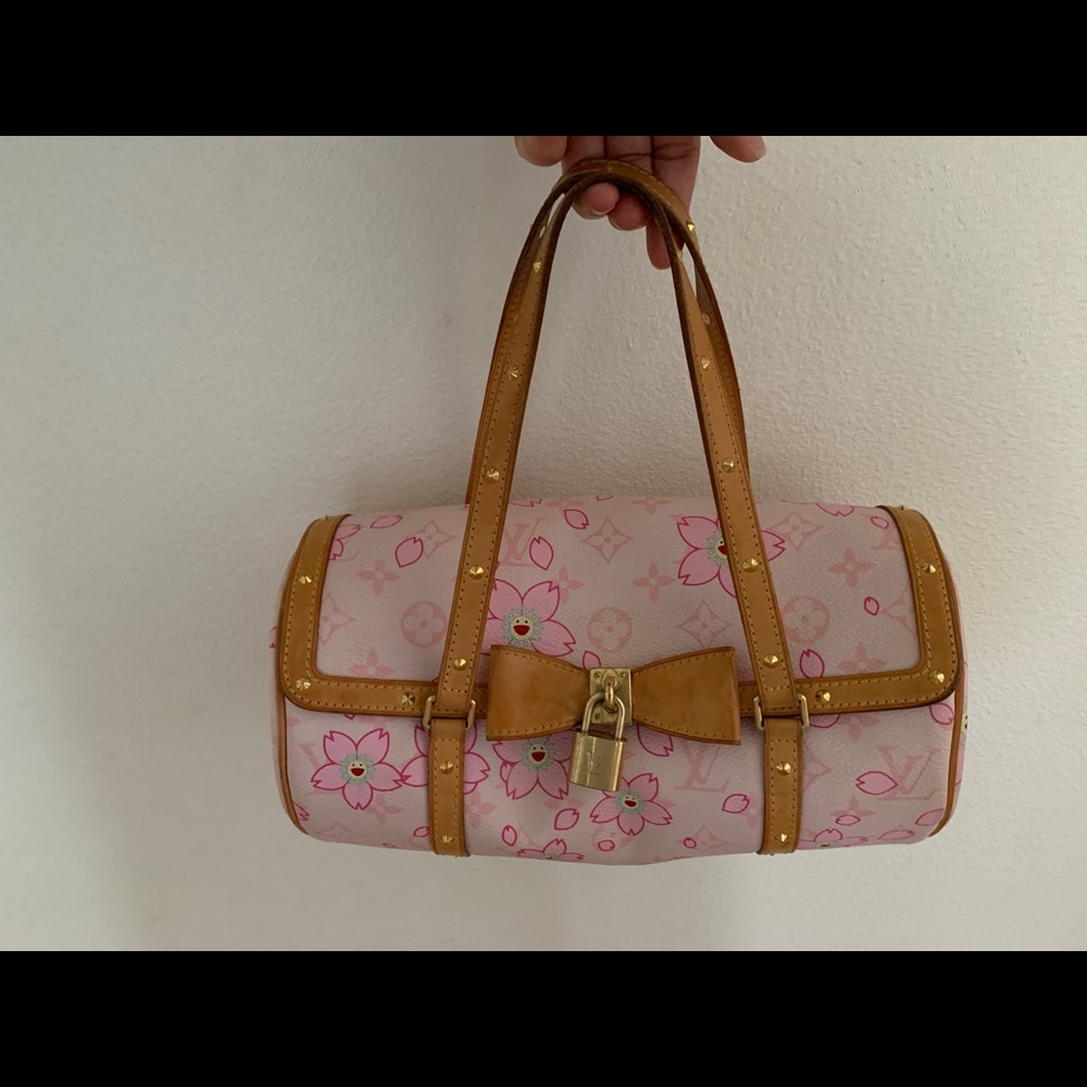 Louis Vuitton-Pink Cherry Murakami Papillion